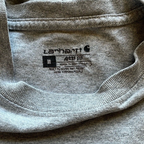 Carhartt Men's Gray Pocket T-Shirt Loose fit Sz M - Picture 4 of 6